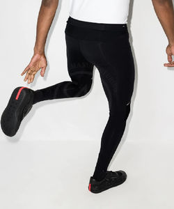 Mallas de compresión transpirables de talla grande para mujer, venta al por mayor, ropa de entrenamiento para yoga y gimnasio con logotipo de cintura media para verano - Product Image 3