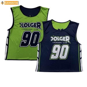 Conjunto de Uniforme de Lacrosse Personalizado SAMAVIA, Camisetas Reversibles Sublimadas, Unisex, Liga Juvenil, Equipo, 100% Poliéster, Ropa Deportiva Transpirable - Product Image 1
