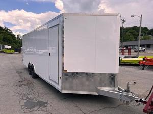 Remolque de Carga Cerrado de 8.5x24 con Eje Tándem, Remolque Utilitario con Panel de Aluminio, Remolque de Transporte de Alta Resistencia - Product Image 4