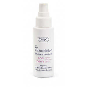 Ziaja Acai 50ml di siero antiossidante per il collo del viso concentrato di vitamina C arbutina per la pelle grassa combinazione di uso domestico antirughe