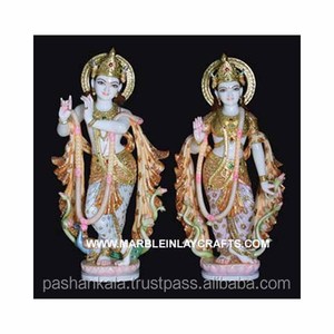 Mármol tallado a mano, Radha Krishna Murti - Product Image 1