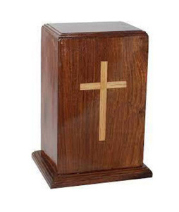 โกศเผาศพทำจากไม้โกศตกแต่งงานศพสำหรับชายและหญิง - Product Image 3