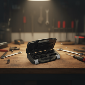 Usag Modular Box 1/2'' Assortment with <b>Impact</b> Hexagonal <b>Sockets</b> 16-Piece <b>Socket</b> Set - Product Image 3