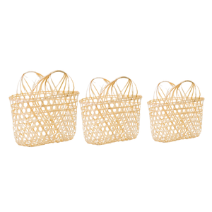 PRODUIT TOP Exportation du Vietnam Transformez votre espace avec des paniers décoratifs et polyvalents en bambou - Product Image 1