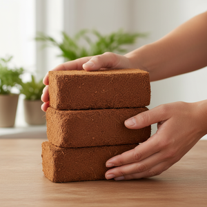 Cocopeat de qualité export, faible EC, pour applications agricoles |   Qualité semi-premium - Product Image 1