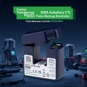 Transformateur de commande pour Schneider Electric 200A, contrôleurs auxiliaires CT, contrôleur de secours à impulsions CT200AXNA - Product Image 3