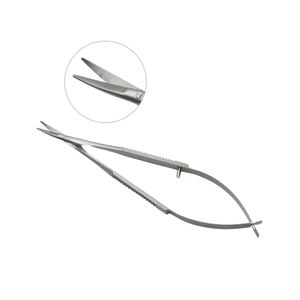 Tijeras Corneales Castroviejo para Instrumentos Médicos, Instrumentos Quirúrgicos de Acero Inoxidable de Alta Calidad para Uso Hospitalario, con Certificación CE - Product Image 1