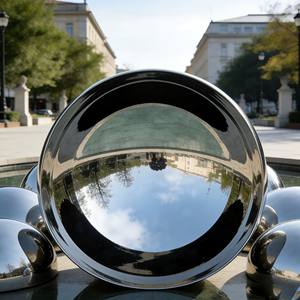 Полированная полусферическая заготовка из нержавеющей стали OEM/ODM для декоративных изделий и наружного оформления - Product Image 2