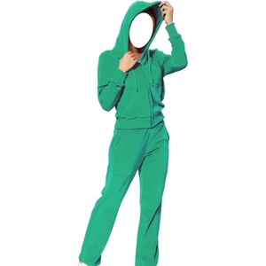 Conjunto Deportivo de Verano para Mujer, Talla Grande, Tejido Grueso, Transpirable, Estampado, Corte Regular, Nuevo - Product Image 5