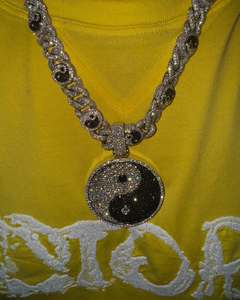 Colgante de diseño de Hip Hop de plata 925 de lujo con diamante de moissanita y bolsa de dinero helado joyería de fiesta personalizable - Product Image 2