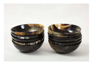 Tazón para Ensalada Hecho a Mano con Cuerno de Búfalo, Ecológico, Moderno, para Fiestas, Tamaño Personalizado, Alta Calidad, Acabado a Mano, Venta al Por Mayor, India - Product Image 3