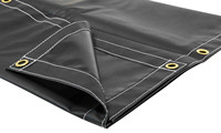 Rouleau imperméable de bâche industrielle résistante de PVC pour l'usage extérieur d'auvent de tente de construction de couverture de camion