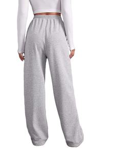 กางเกง100% ผ้าฟลีซขอบริมผ้าคอตตอนพิมพ์ลายสกรีน2026สำหรับทุกเพศ - Product Image 6