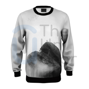 Sudadera de Cuello Redondo para Hombre, Corte Regular, Logotipo Personalizado, Forro Polar Sólido de Invierno, Transpirable, Sudadera con Capucha Unisex - Product Image 5