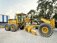 Niveleuse d'occasion CAT 16H avec moteur Perkins, boîte de vitesses, vérin hydraulique Bosch Rexroth, haute efficacité opérationnelle, garantie 3 ans