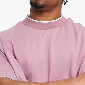 Camiseta de Algodón de Alta Densidad para Hombre, Venta al por Mayor, Camiseta Informal Resistente para la Calle, Camiseta Más Vendida, Se Acepta OEM y ODM - Product Image 2