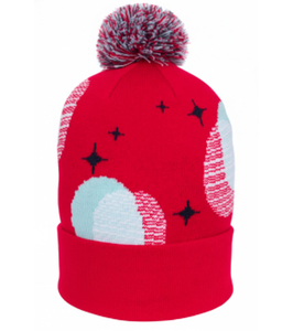 Gorro de Punto Unisex de Invierno de Alta Calidad, Personalizable con Logotipo, Elástico, con Diseño de Dibujos Animados, Jacquard 2026 - Product Image 1