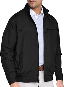 OEM Custom Men's Canvas Windbreaker <b>Jacket</b> Waterproof Breathable Quick Dry Hooded Casual <b>Lightweight</b> <b>Summer</b> Outdoor - Product Image 3