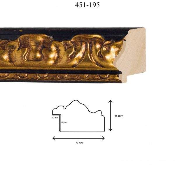 Antique gold with black patina