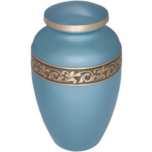 Urna de cremación hecha a mano de aluminio rústico personalizada con estilo, nuevo diseño, recuerdo funerario, nuevo diseño hecho a mano, suministros funerarios - Product Image 3