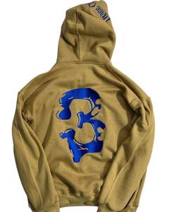 Top Selling Oversized <b>Fit</b> Men's Hoodies Full Zipper New Embroidery Rhinestone Made Pakistan Low MOQ Wholesale Screen Printing - Product Image 3