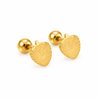 Boucles d'oreilles et clous d'oreilles élégants et minimalistes en acier inoxydable 316 pour le quotidien, le bureau, les rendez-vous, les fêtes, les cadeaux et les vacances