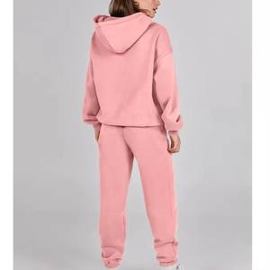 Ropa de invierno para hombre, conjuntos para hombre, conjunto de Sudadera con capucha estampada, sudadera con cremallera de lana, pantalones de chándal deportivos informales, chándales para hombre - Product Image 2