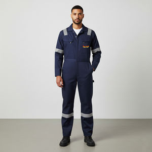 Combinaison de travail confortable pour un usage quotidien, combinaison haute visibilité, tissu durable et respirant, combinaison industrielle - Product Image 1