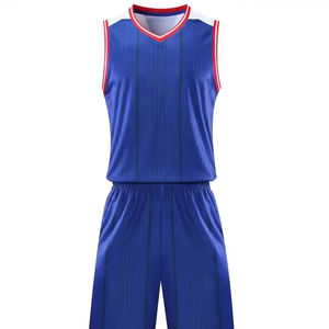 Maillot d'uniforme de basket-ball respirant grande taille vêtements de basket-ball pour jeunes Sublimation Logo adultes - Product Image 1