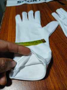 Gants en microfibre noirs de luxe de 30 cm, longueur opéra, gants en coton pour les mains entières, pour le sport et l'usage quotidien, présentoir à bijoux et montres - Product Image 4