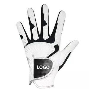 Gants de golf en cuir de mouton Cabretta d'agneau à logo personnalisé respirant de qualité supérieure pour hommes et femmes de nouveau style - Product Image 1