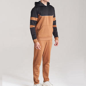 Ensembles de survêtement 2 pièces pour hommes, maillot à capuche décontracté et pantalon de jogging, tenues de sport à fermeture éclair complète, survêtement pour hommes - Product Image 2