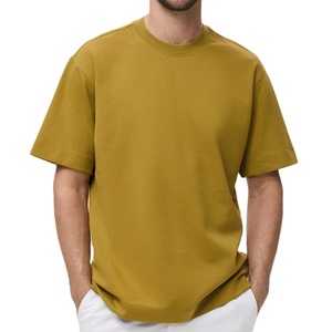 T-shirt décontracté pour homme à épaules tombantes, tendance, anti-plis, qualité supérieure, prix abordable, vente chaude - Product Image 1
