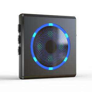 Sonnette de porte Daytech IPX5 à brancher, 55 mélodies, portée de 30 m, pour restaurants, personnes âgées, volume réglable, bouton de correspondance requis - Product Image 1