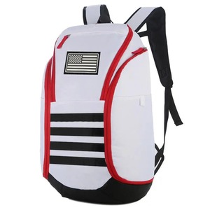 Sac à dos de sport personnalisé unisexe basket-ball volley-ball football entraînement avec filet externe maille de chaussure polyester - Product Image 4