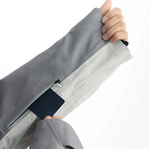 Fournisseur OEM pour les vestes de ski pour hommes, coupe-vent, matériau imperméable et impression de logo de marque de distributeur. - Product Image 4