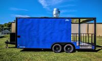 Nouveaux camions mobiles alimentaires remorque de restauration rapide à vendre