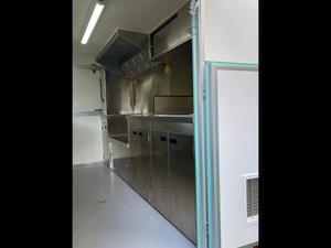 Remorques alimentaires mobiles en acier inoxydable entièrement équipées, camion de restauration très vendu, cuisine commerciale pour snacks et restauration rapide - Product Image 6