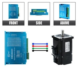 European Warehouse Nema 34 <strong>Driver</strong> HBS860H Digital <strong>Closed</strong>-<strong>loop</strong> Stepper Motor <strong>Driver</strong> 86 Nema 34 <strong>Closed</strong> <strong>Loop</strong> - Product Image 5