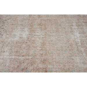 Tapis turc vintage 6,5x10,1 pi (198x309 cm), tapis oriental brun - Product Image 4