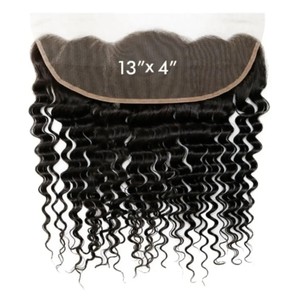 Extensions de Cheveux Frisés à l'Eau de Couleur Noire Naturelle, HD, de Haute Qualité - Product Image 1