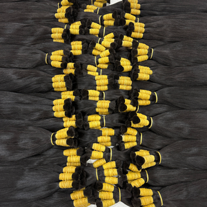 Cabelo Humano Cheveux Vietnamiens Extension En Vrac Cheveux Bruts Non Transformés Naturel Vierge 100% Cuticule Humaine Alignée Cheveux En Vrac - Product Image 3