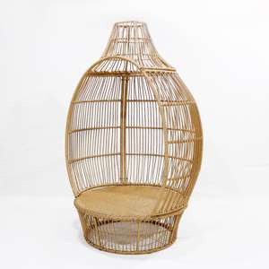 CH Factory - Folding Rattan <b>Lounge</b> <b>Chair</b> with Adjustable Backrest - Product Image 6