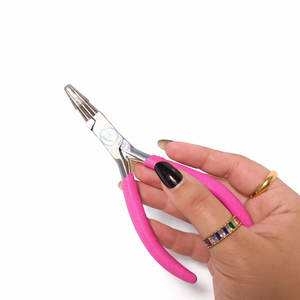 <b>Round</b> <b>Nose</b> <b>Pliers</b> for Jewelry Crafting Premium Stainless Steel Comfortable Handle for Professionals - Product Image 3