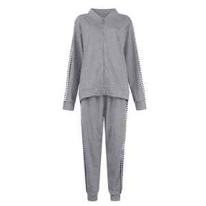 Conjuntos de dos piezas de invierno para mujer, chándal, traje informal con cremallera, trajes de pantalón de otoño, sudadera femenina, ropa deportiva de empalme - Product Image 2