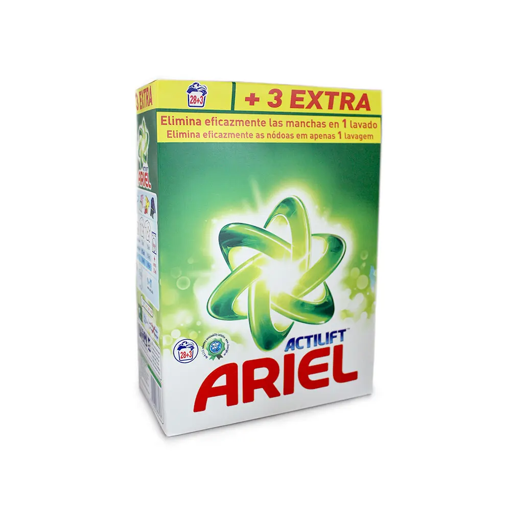 مسحوق غسيل Ariel مكون من منظف ملابس عالي الجودة ورخيص الثمن/مسحوق غسيل Ariel بقياس 3.75 كجم/ كبسولات ARIEL'15 (MS/لون/لمس)