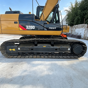 Excavadora de cadenas CAT 320D usada, original Caterpillar, 20 toneladas, excavadora de construcción en buen estado, disponible en stock. - Product Image 2