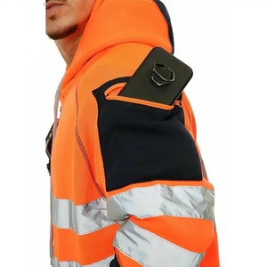 2025 superventas ligero impermeable reflectante ropa de trabajo con capucha protección de seguridad OEM chaqueta de trabajo de seguridad - Product Image 6