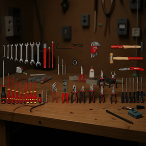 Surtido de Herramientas Usag para Electrotecnia, Juego de 57 Piezas para Trabajos Eléctricos Eficaces - Product Image 3