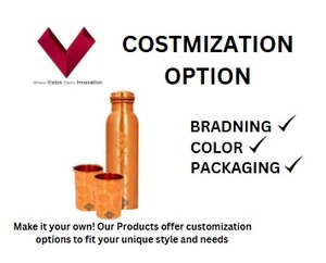 2025 Hot Selling 1L Copper Infused Flask Best of Ancient Tradition and Modern Hydration <b>Stainless</b> <b>Steel</b> <b>Tumbler</b> - Product Image 3